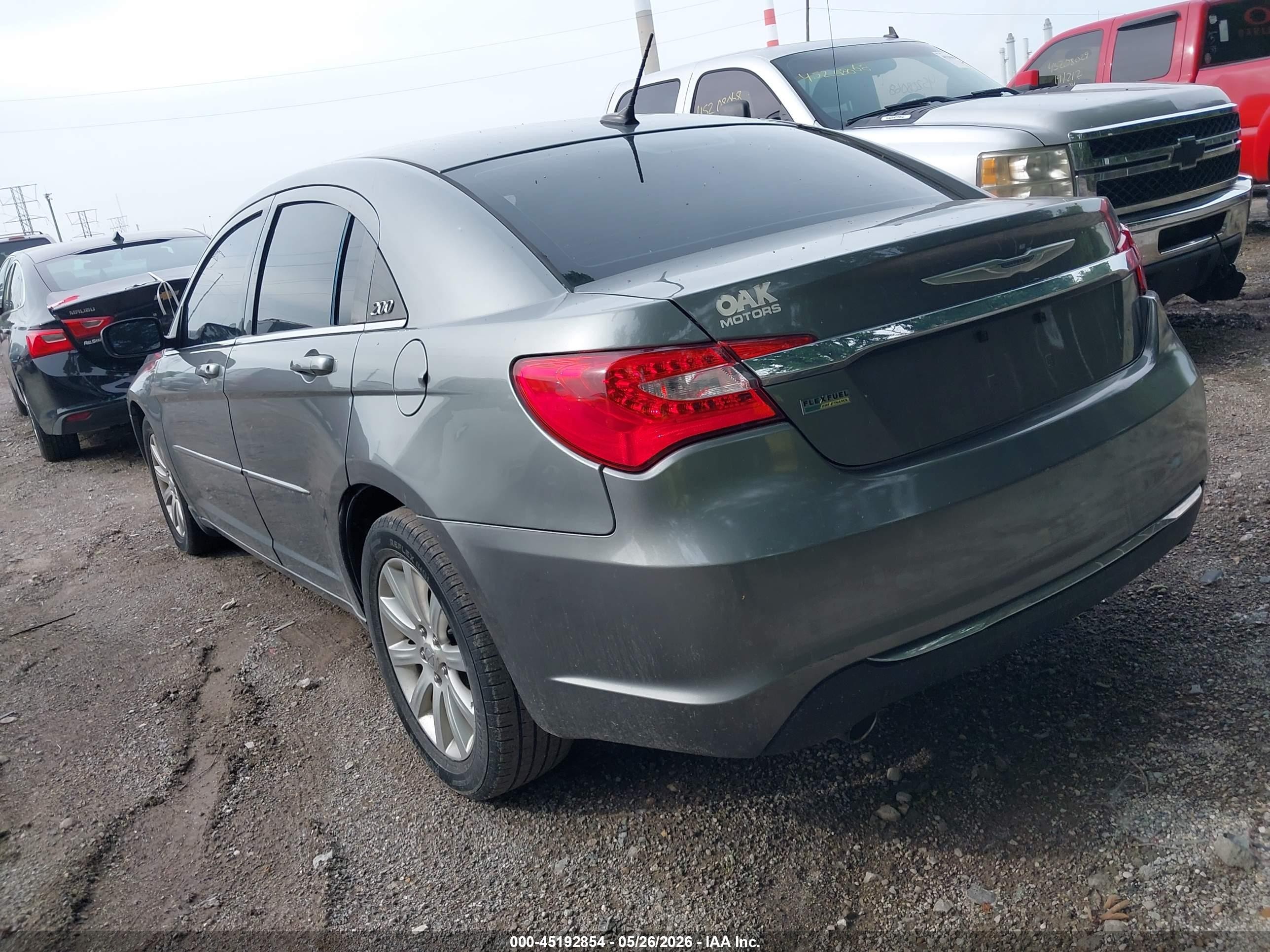 2013 Chrysler 200 Touring Black vin: 1C3CCBBG0DN703833