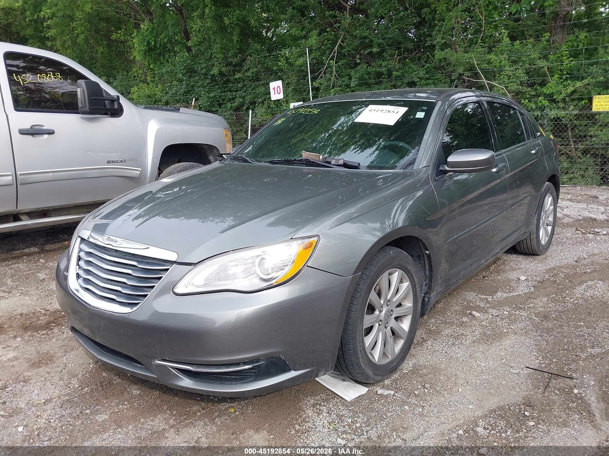 2013 Chrysler 200 Touring Black vin: 1C3CCBBG0DN703833