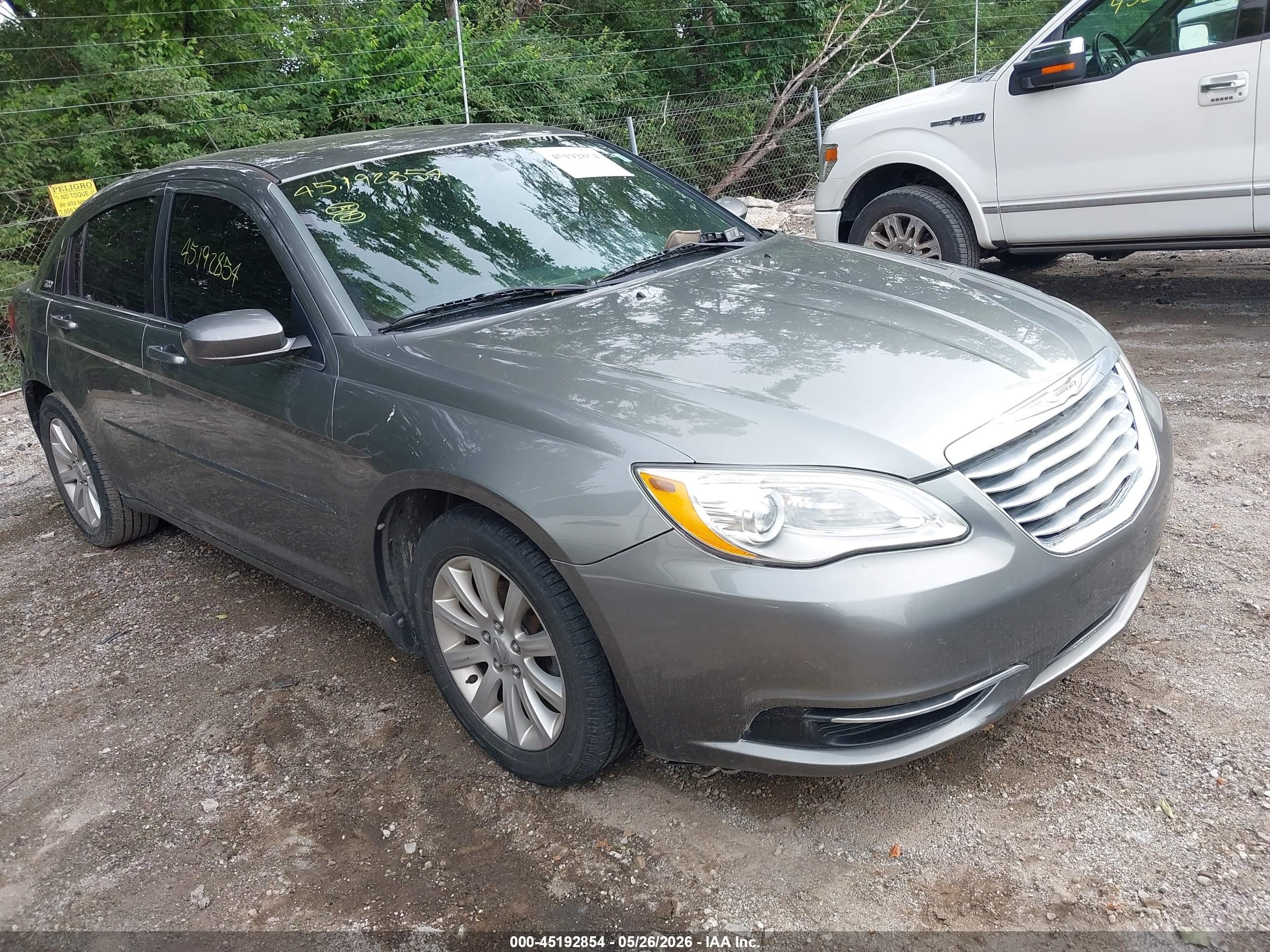 2013 Chrysler 200 Touring Black vin: 1C3CCBBG0DN703833