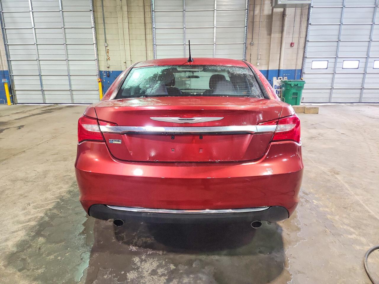2014 Chrysler 200 Touring Red vin: 1C3CCBBG0EN115075