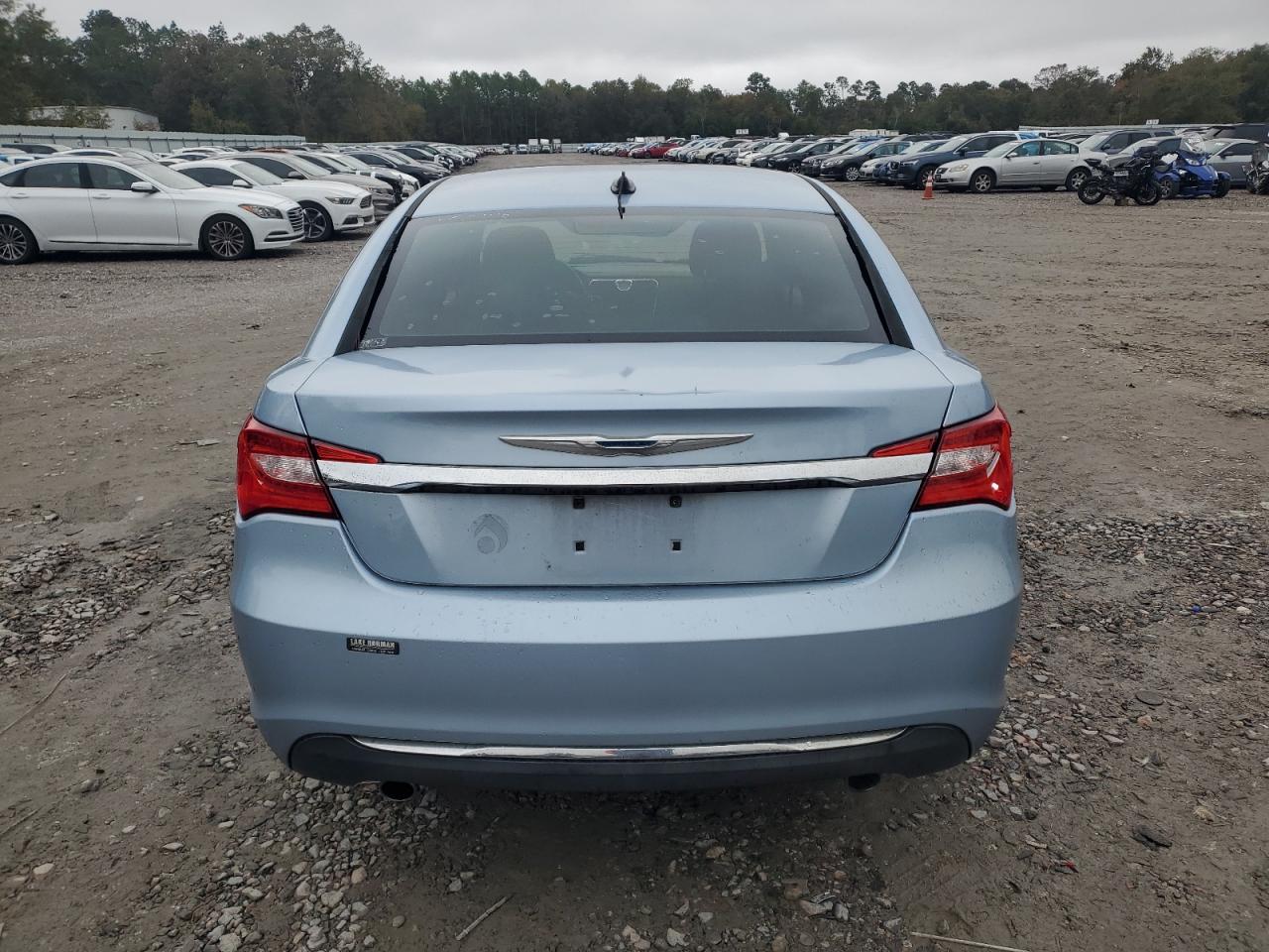 2012 Chrysler 200 Touring Blue vin: 1C3CCBBG1CN276855