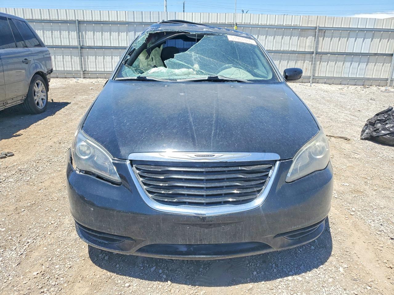 2012 Chrysler 200 Touring Black vin: 1C3CCBBG1CN297687