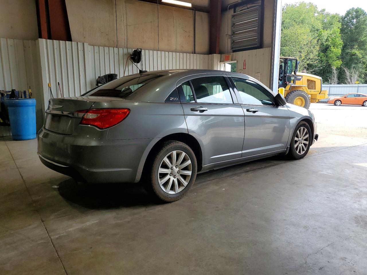 2012 Chrysler 200 Touring Gray vin: 1C3CCBBG3CN151579
