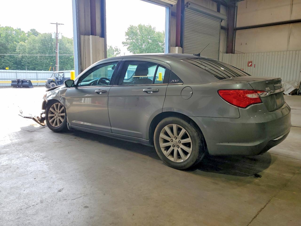 2012 Chrysler 200 Touring Gray vin: 1C3CCBBG3CN151579