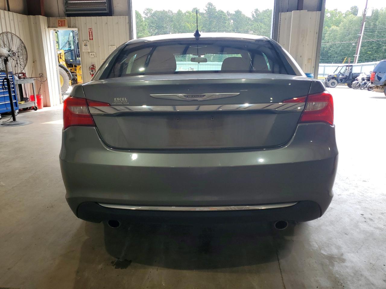 2012 Chrysler 200 Touring Gray vin: 1C3CCBBG3CN151579