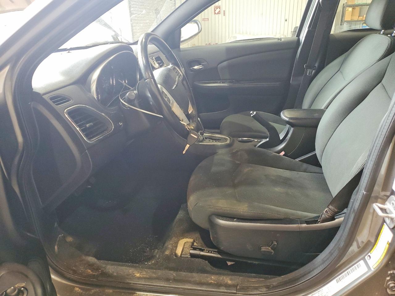 2012 Chrysler 200 Touring Gray vin: 1C3CCBBG3CN151579