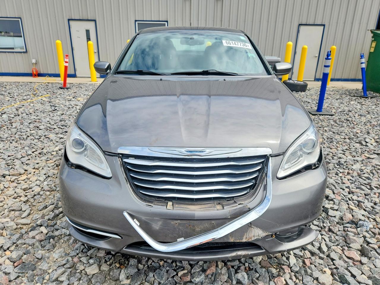 2012 Chrysler 200 Touring Gray vin: 1C3CCBBG3CN303490