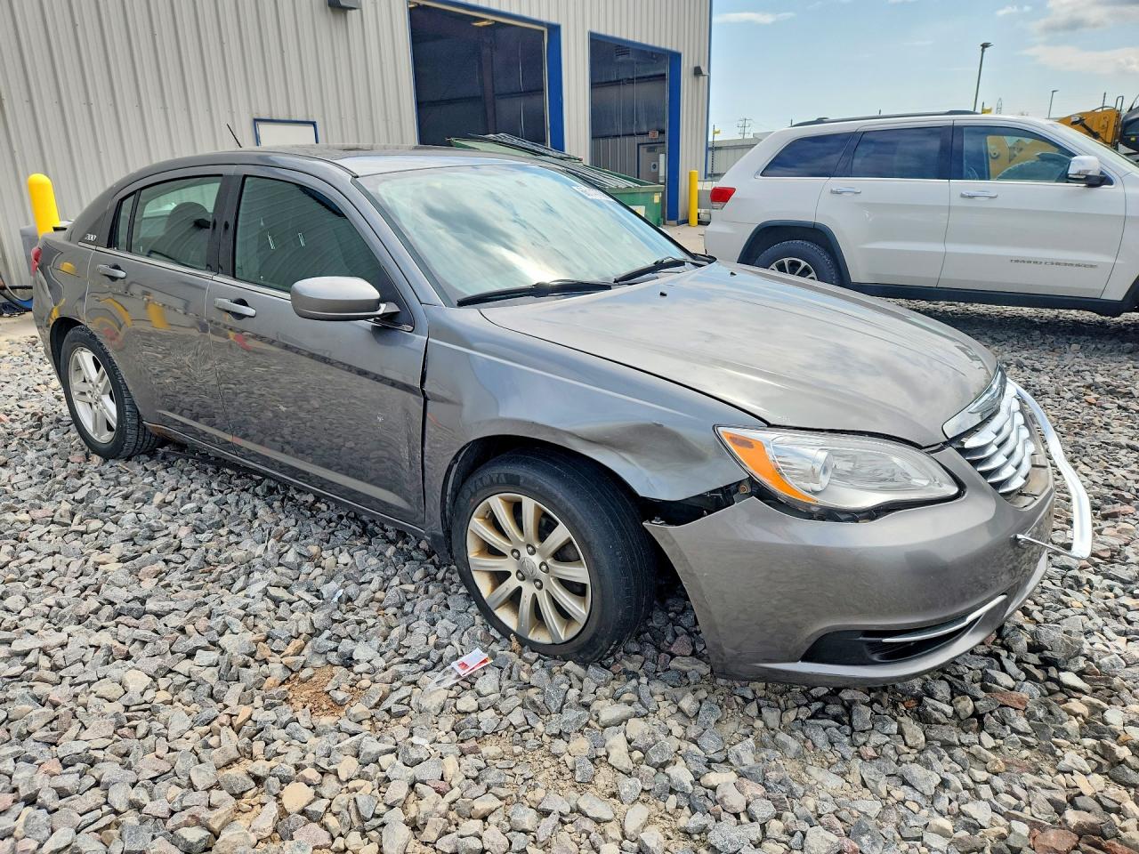 2012 Chrysler 200 Touring Gray vin: 1C3CCBBG3CN303490