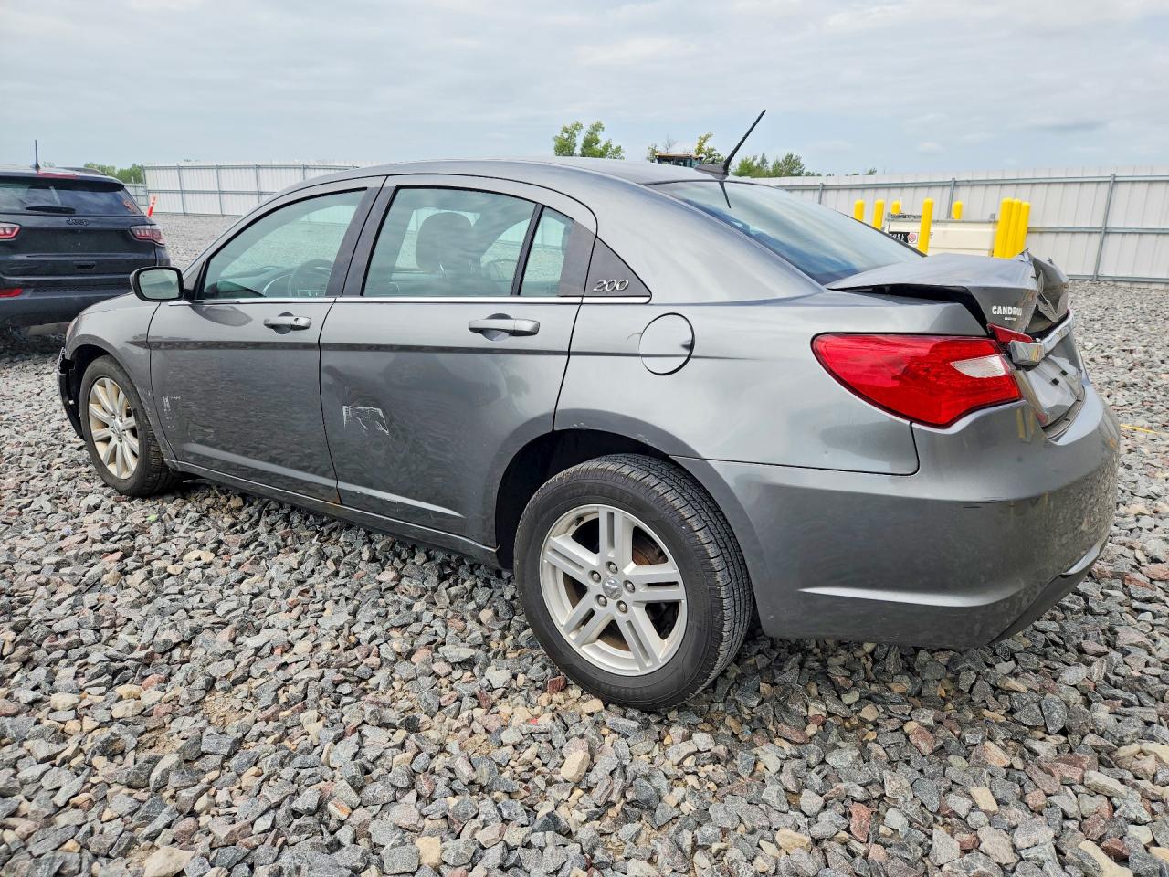 2012 Chrysler 200 Touring Gray vin: 1C3CCBBG3CN303490