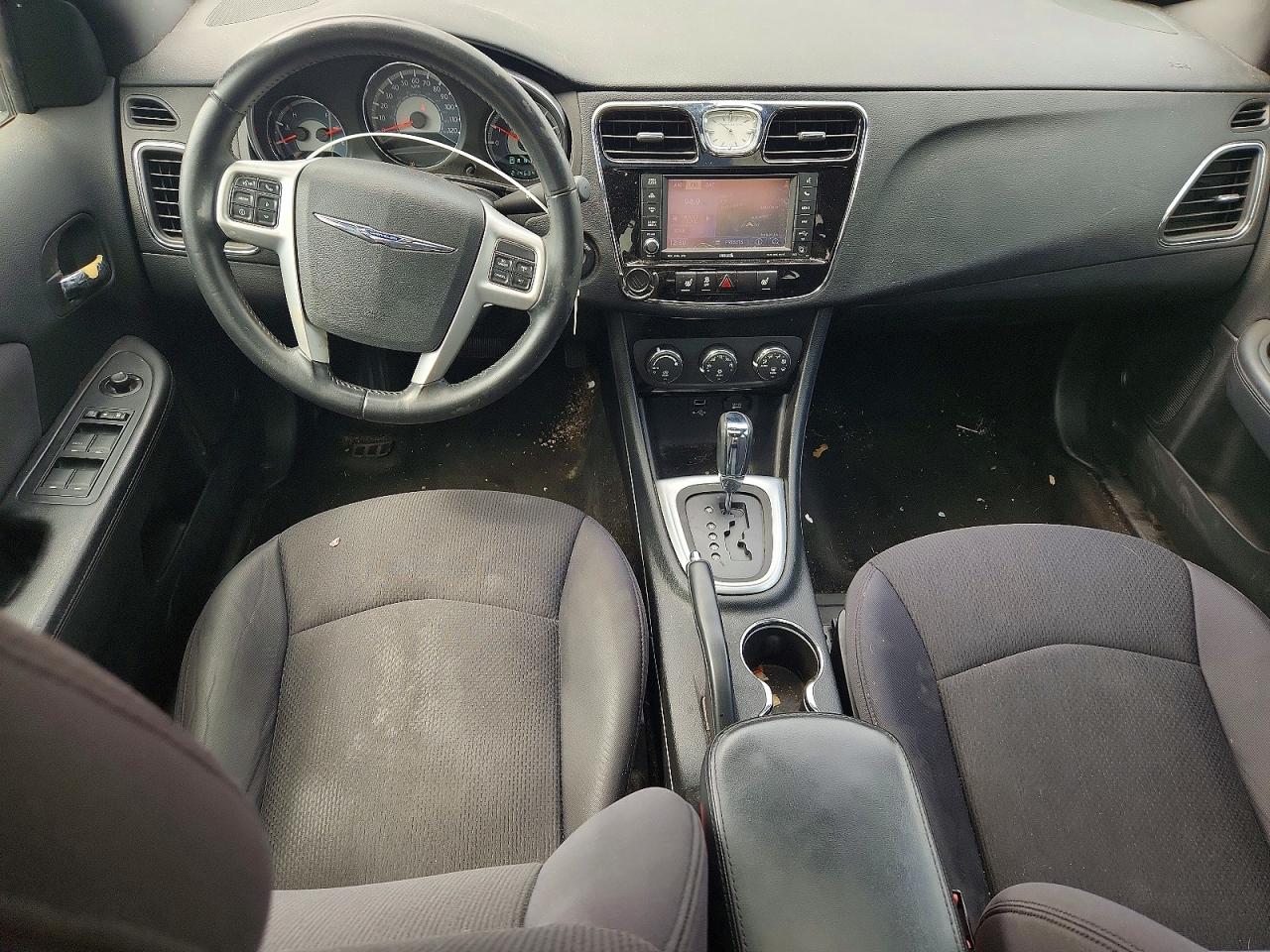 2012 Chrysler 200 Touring Gray vin: 1C3CCBBG3CN303490