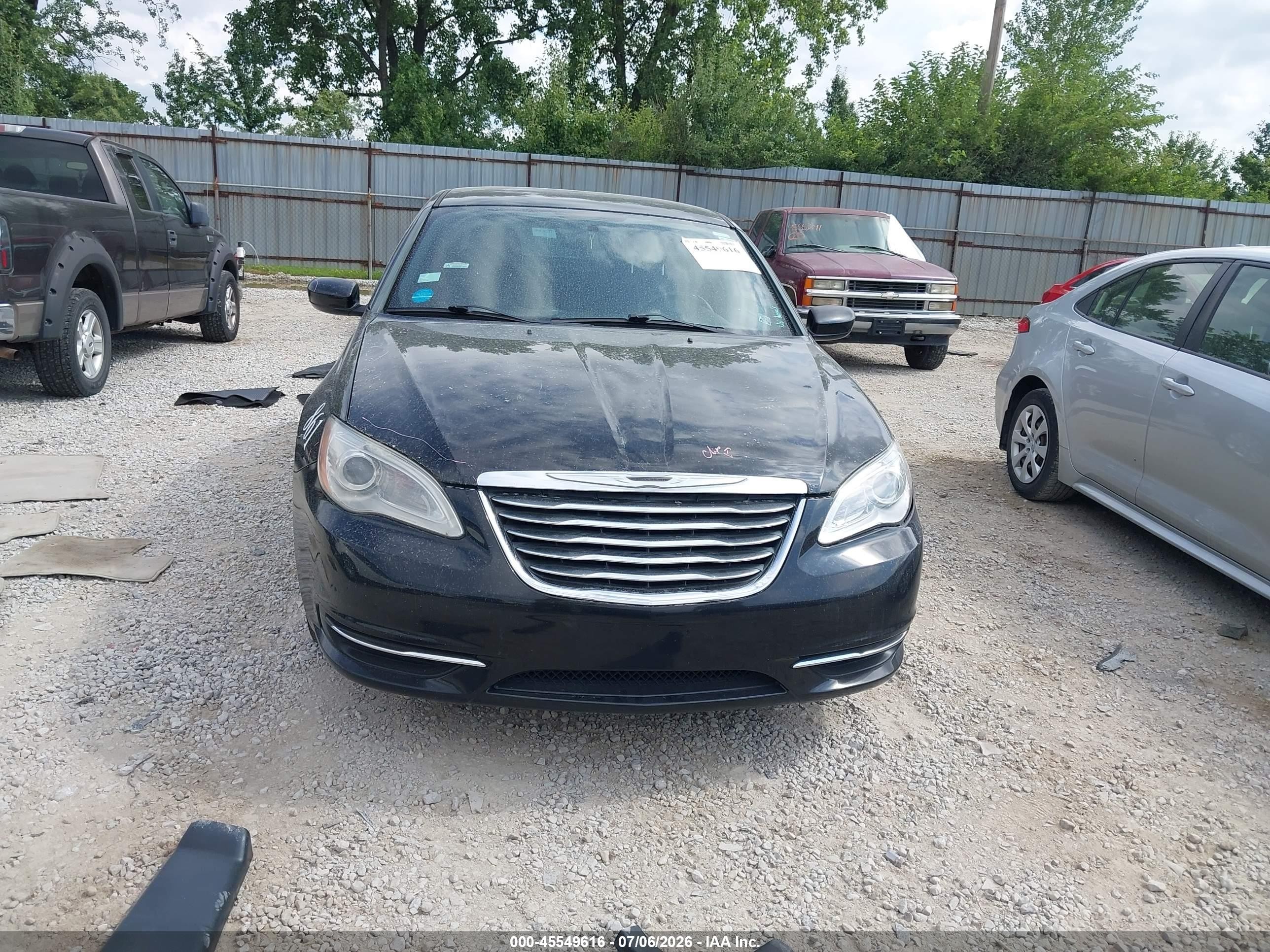 2014 Chrysler 200 Touring Black vin: 1C3CCBBG3EN106158