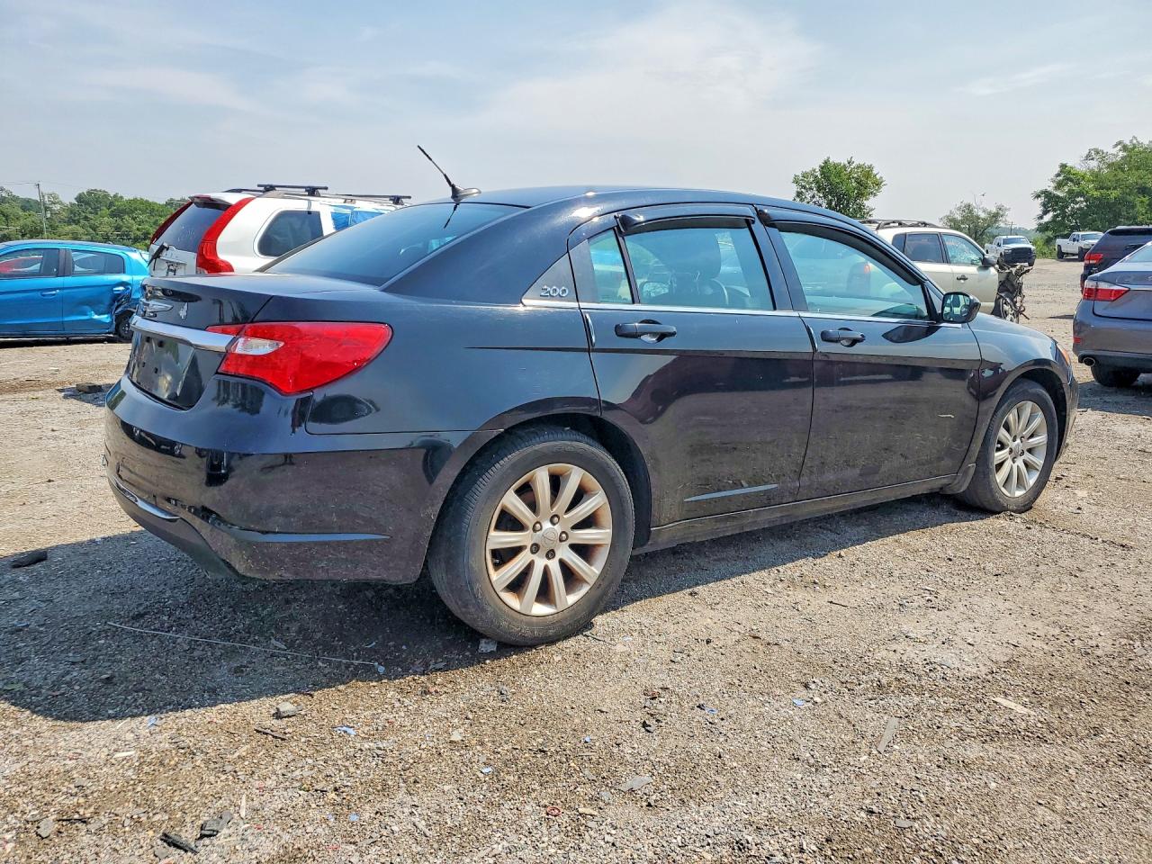 2014 Chrysler 200 Touring Черный vin: 1C3CCBBG4EN106749