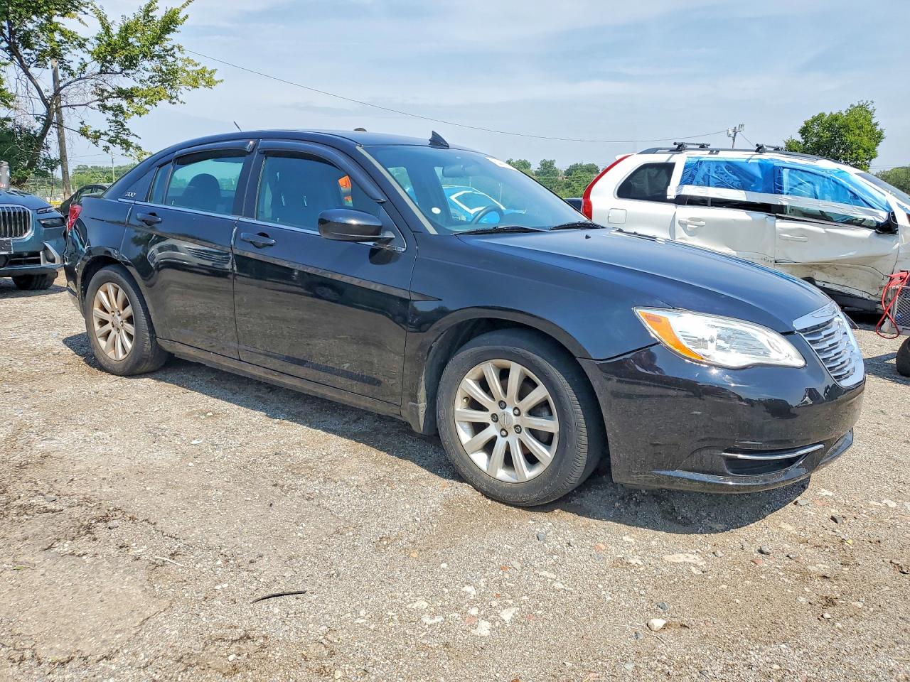 2014 Chrysler 200 Touring Черный vin: 1C3CCBBG4EN106749