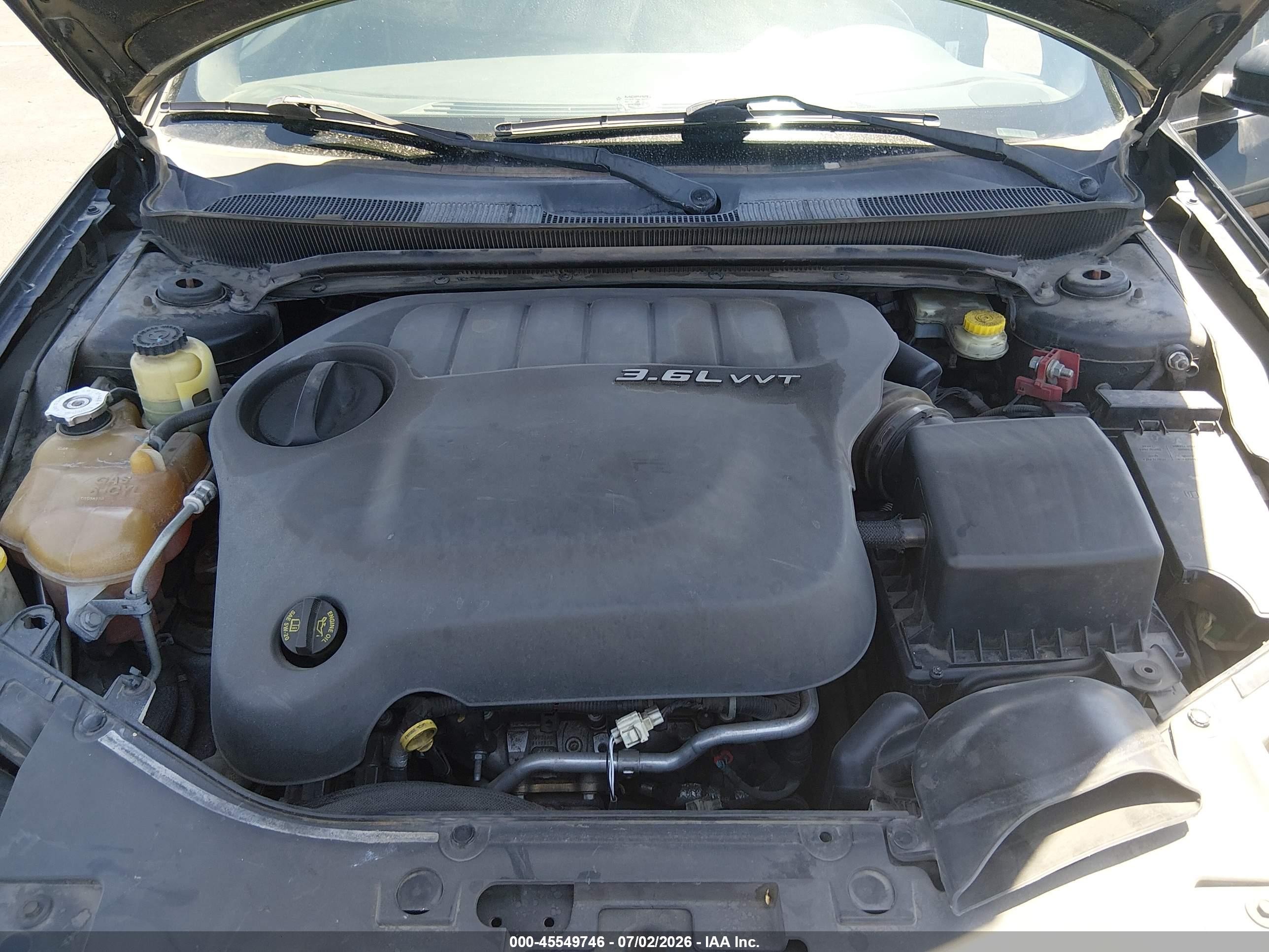 2014 Chrysler 200 Touring Черный vin: 1C3CCBBG5EN113953