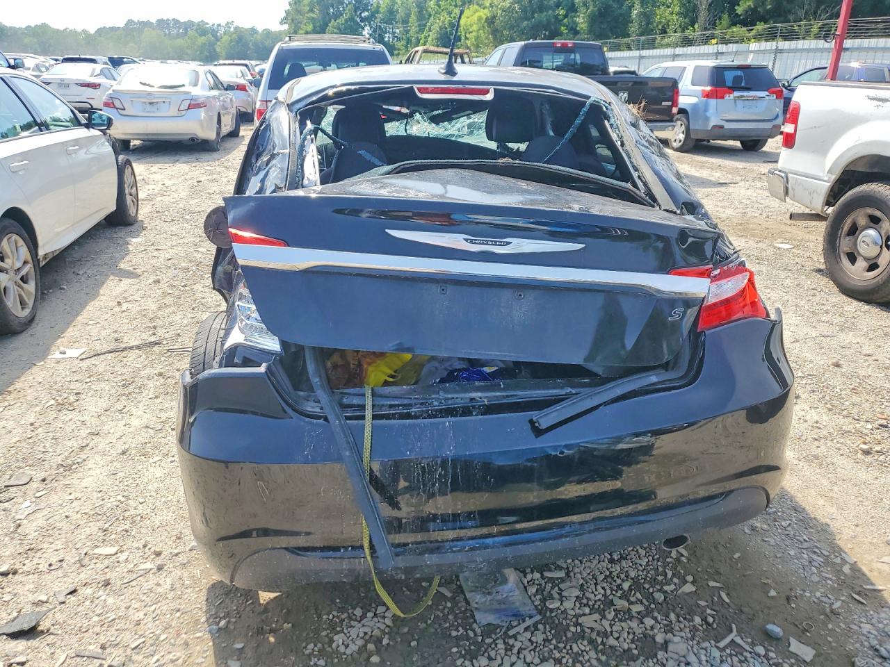 2014 Chrysler 200 Touring Black vin: 1C3CCBBG5EN151666