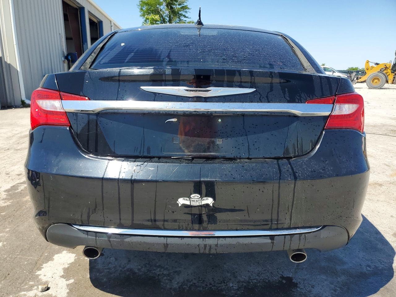 2012 Chrysler 200 Touring White vin: 1C3CCBBG6CN271084
