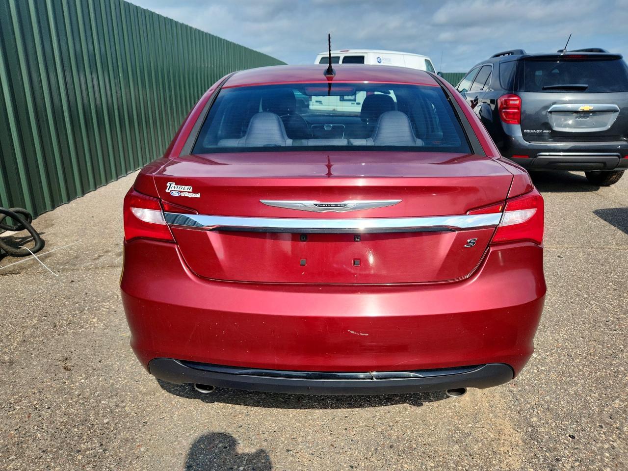 2014 Chrysler 200 Touring Красный vin: 1C3CCBBG6EN179847