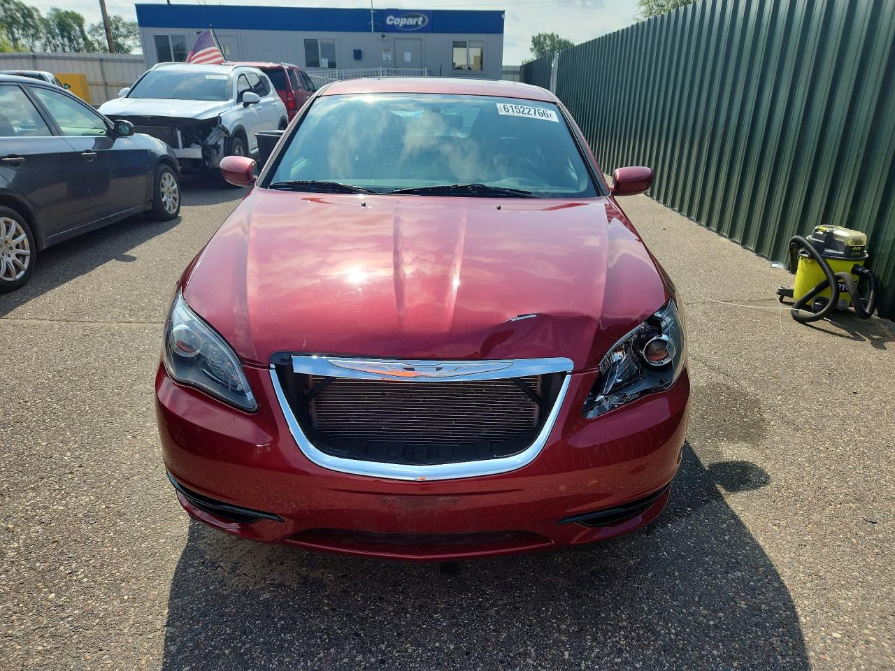 2014 Chrysler 200 Touring Красный vin: 1C3CCBBG6EN179847