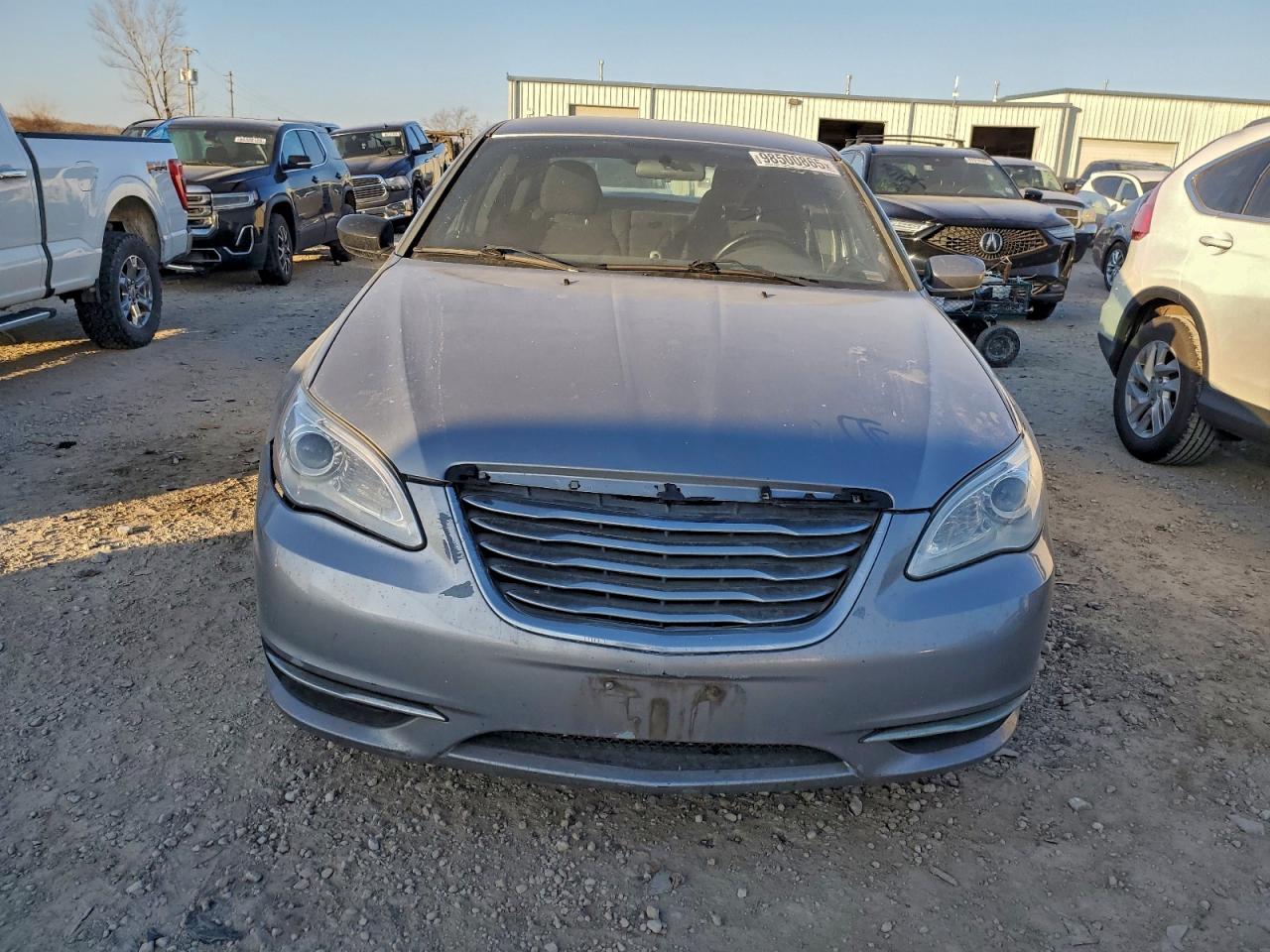 2013 Chrysler 200 Touring Silver vin: 1C3CCBBG7DN527489