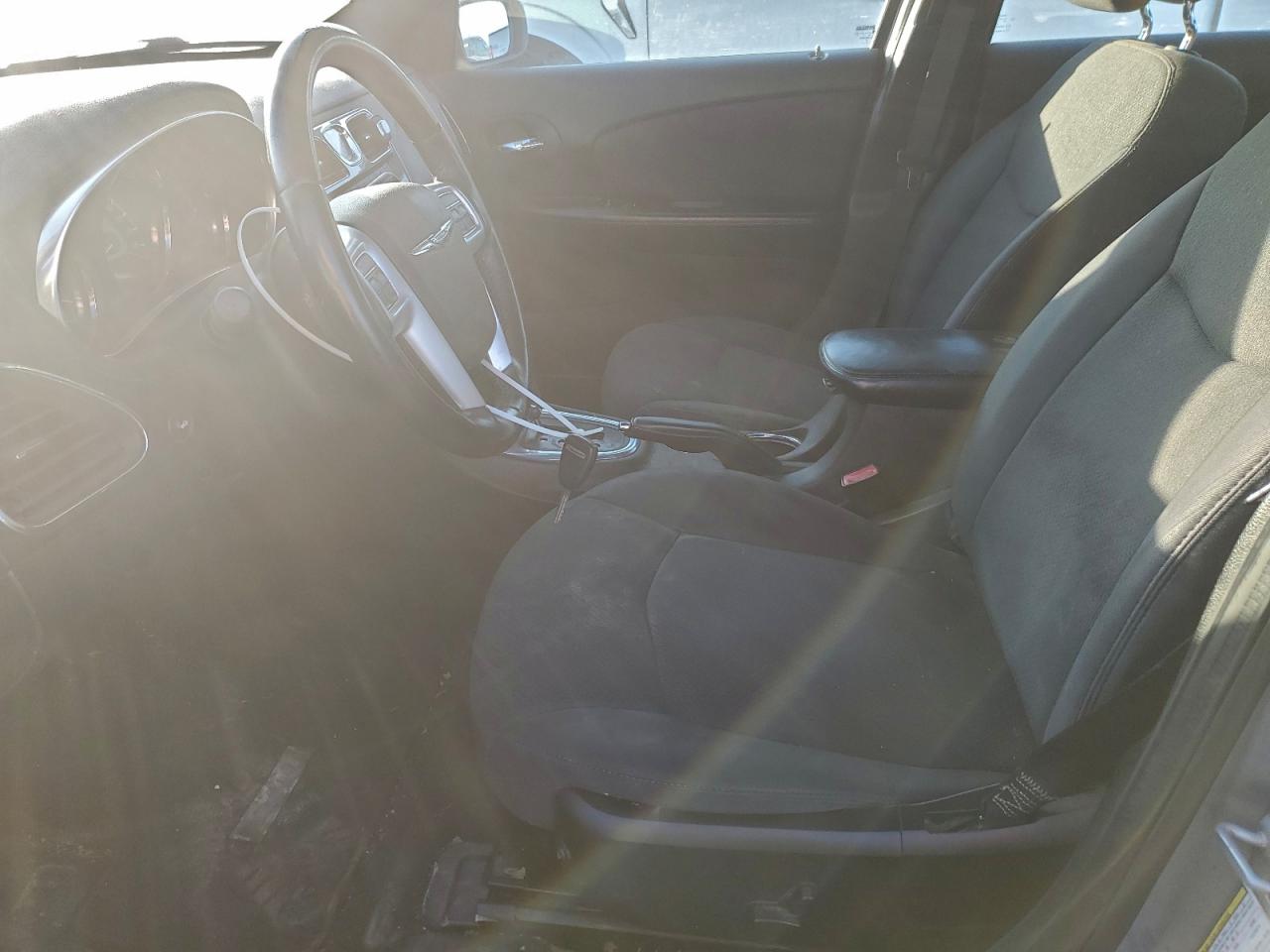 2013 Chrysler 200 Touring Silver vin: 1C3CCBBG7DN527489