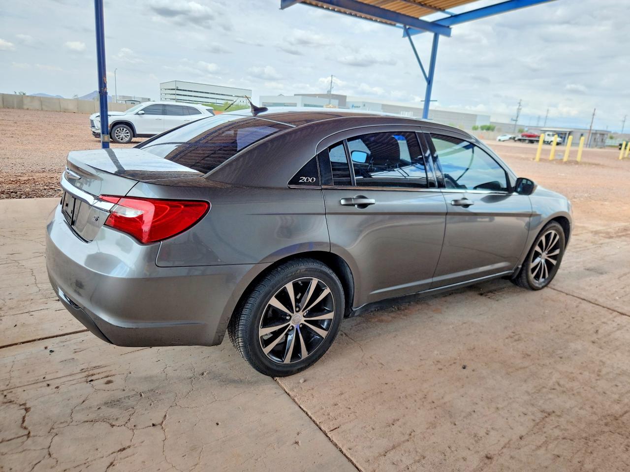 2012 Chrysler 200 Touring Серый vin: 1C3CCBBG8CN297041