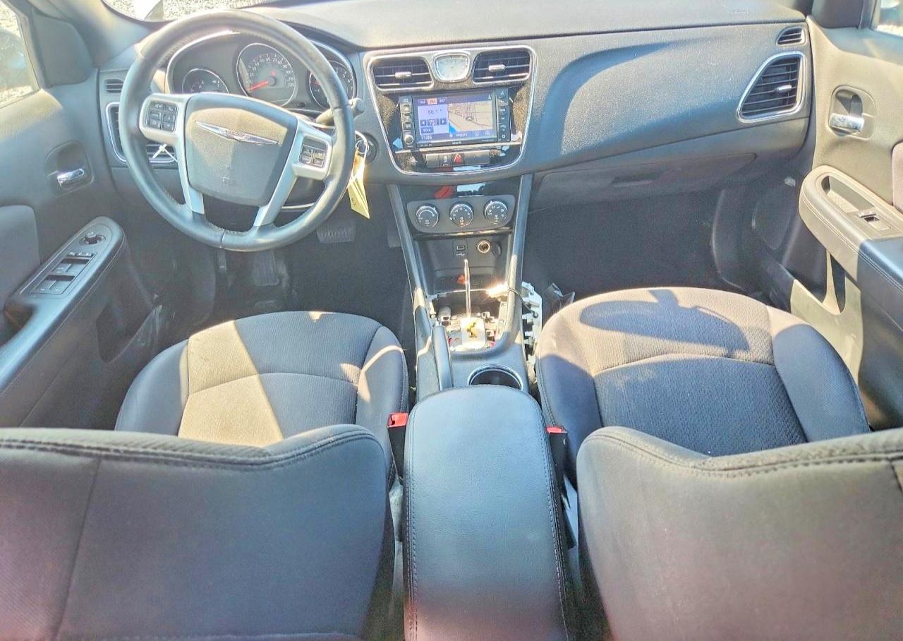 2012 Chrysler 200 Touring Gray vin: 1C3CCBBG9CN296271
