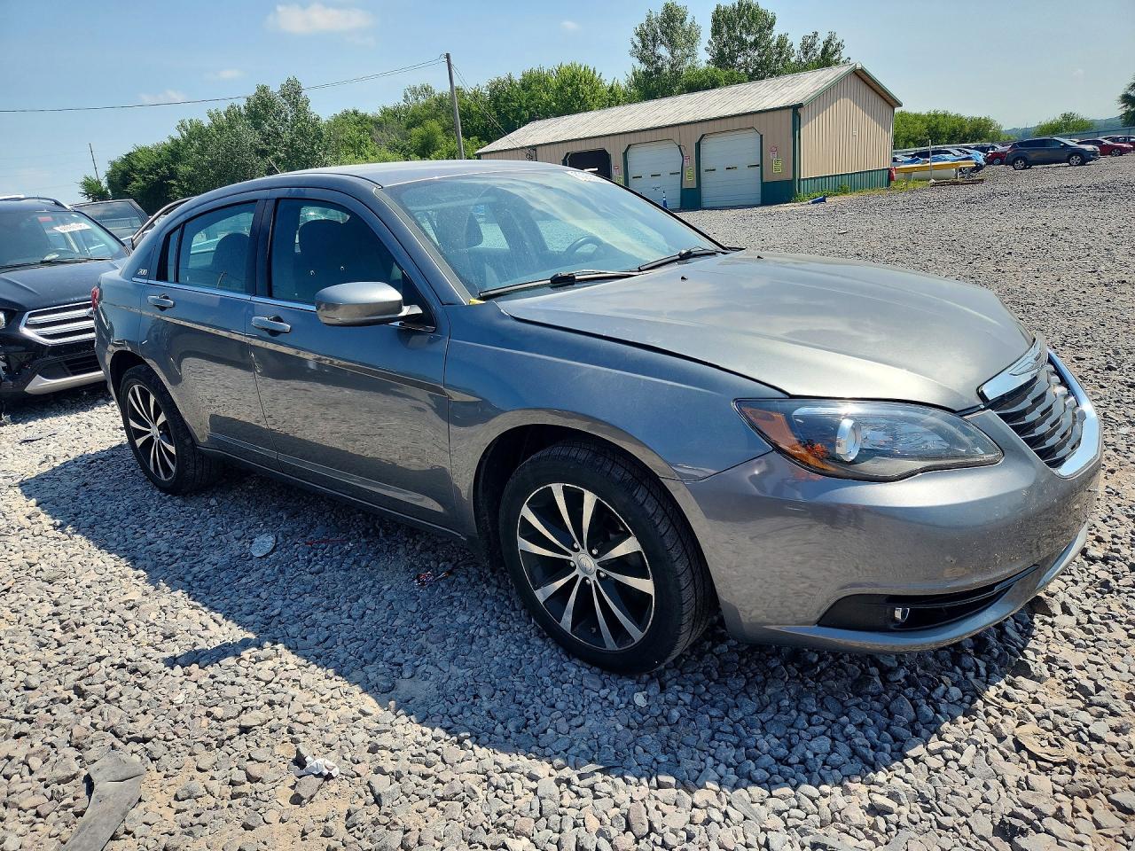 2012 Chrysler 200 Touring Gray vin: 1C3CCBBG9CN296271