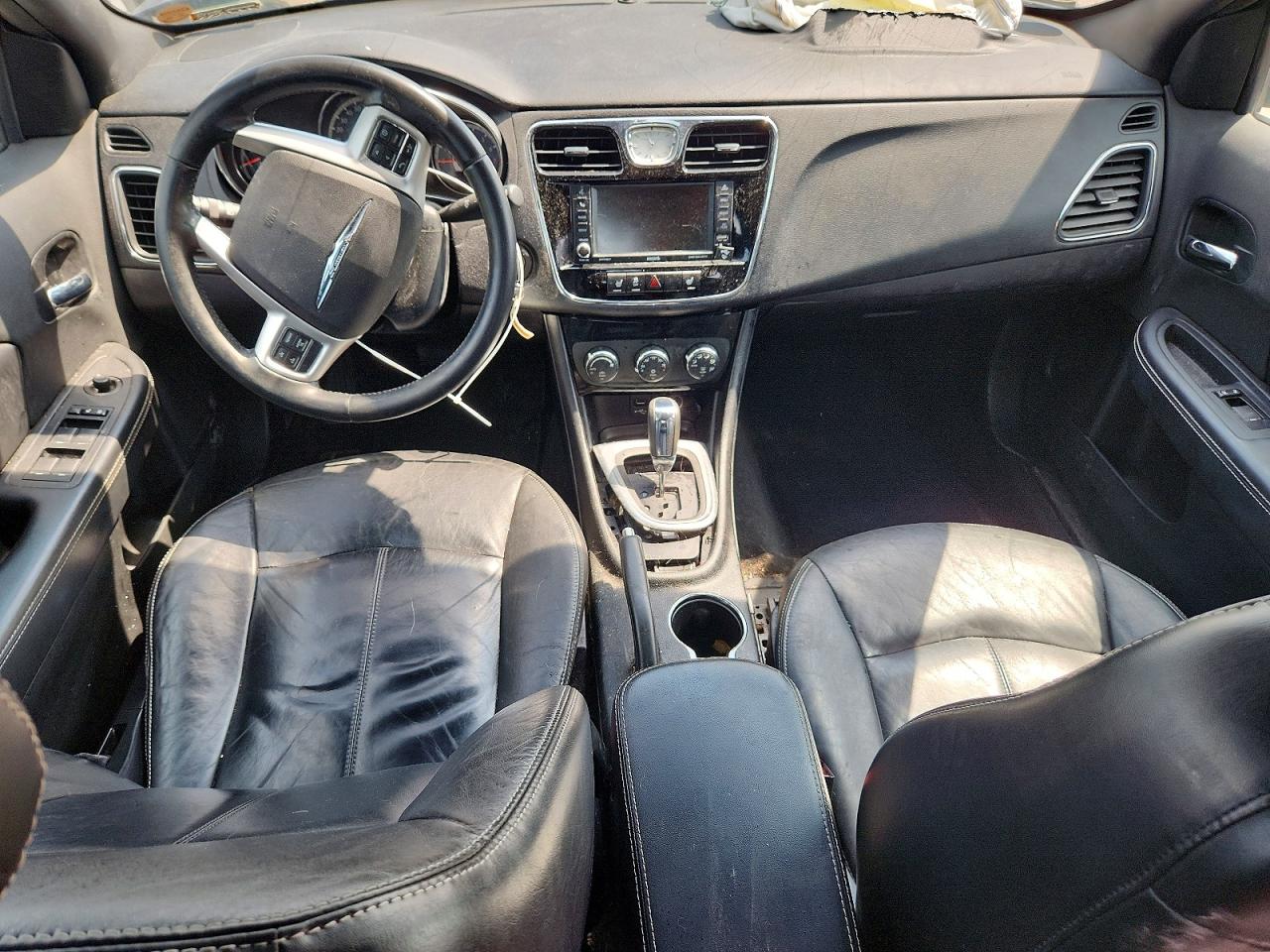 2012 Chrysler 200 Limited Black vin: 1C3CCBCB0CN308701