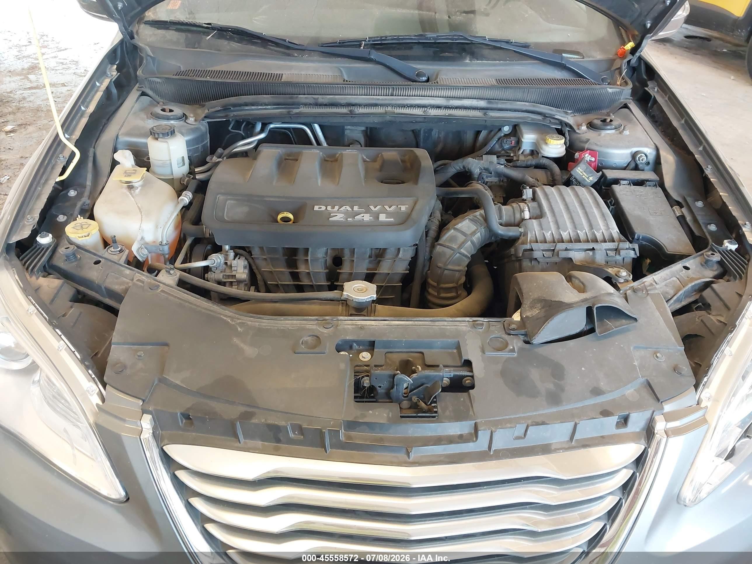 2012 Chrysler 200 Limited Gray vin: 1C3CCBCB4CN284855