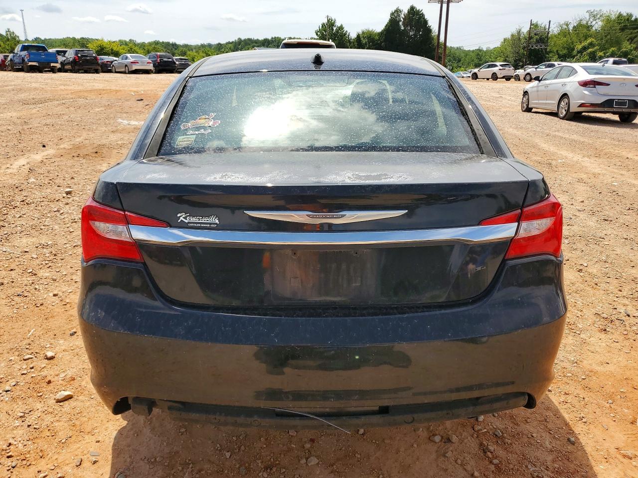 2012 Chrysler 200 Limited Black vin: 1C3CCBCB6CN176009