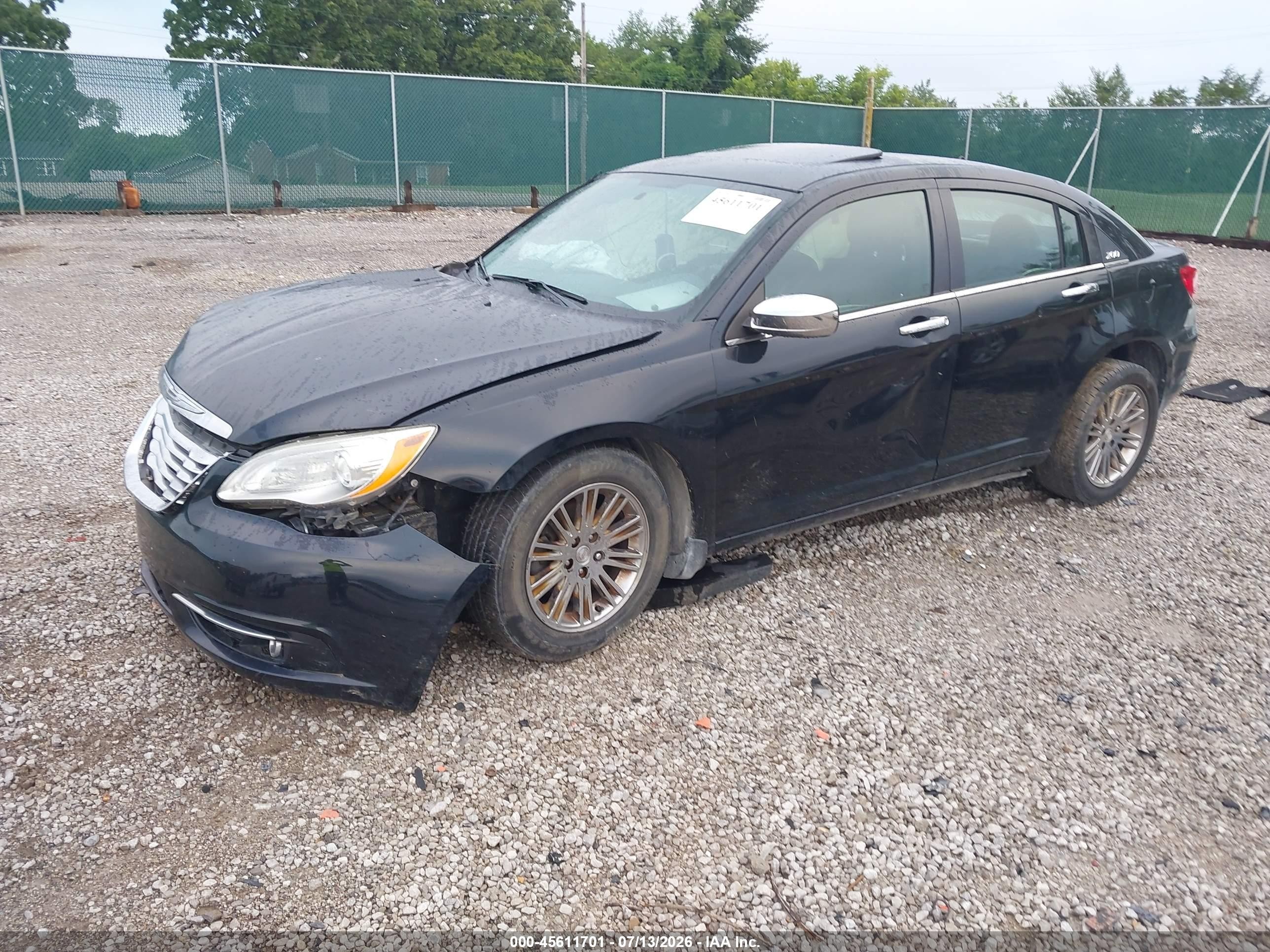 2012 Chrysler 200 Limited Black vin: 1C3CCBCB6CN255440