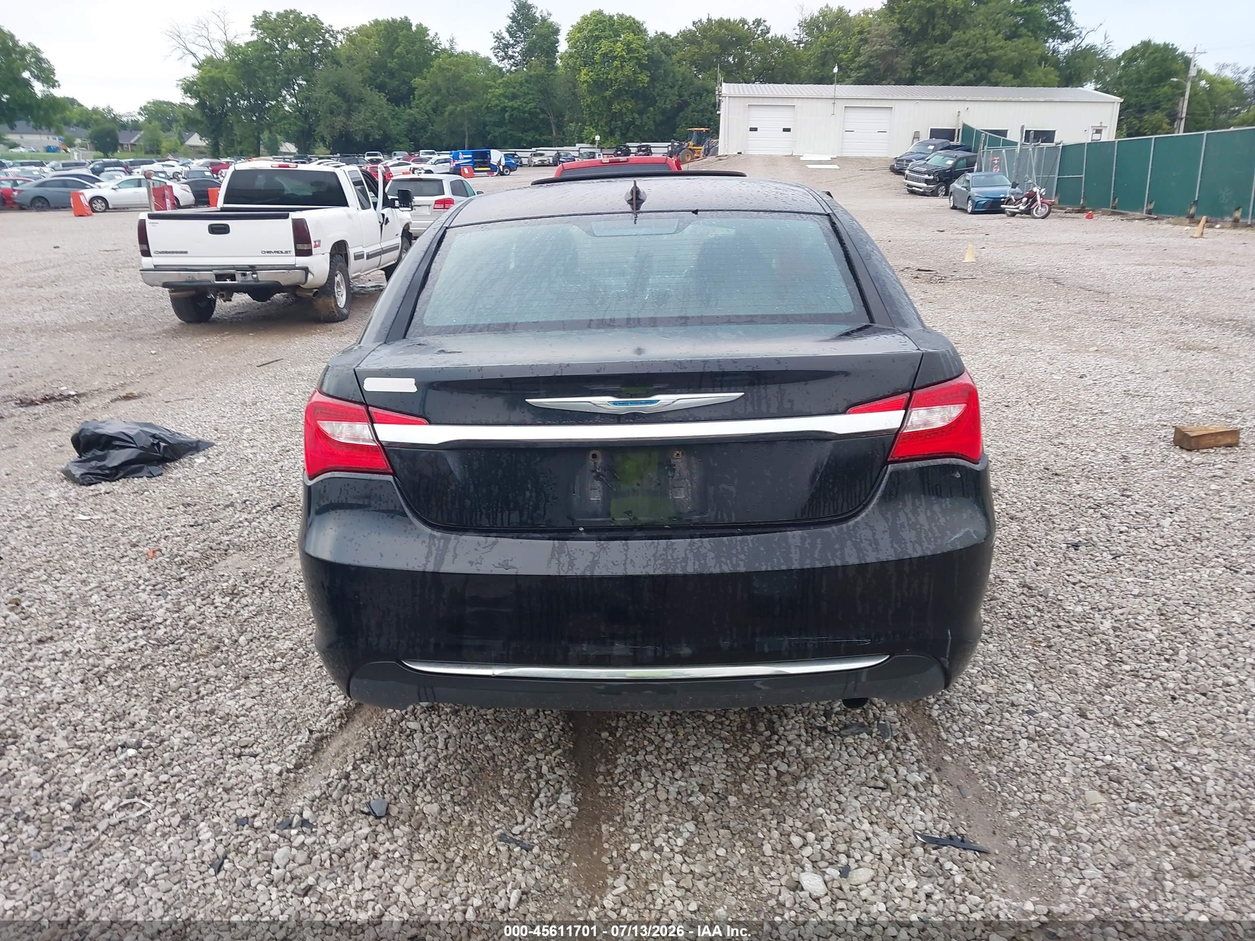 2012 Chrysler 200 Limited Black vin: 1C3CCBCB6CN255440