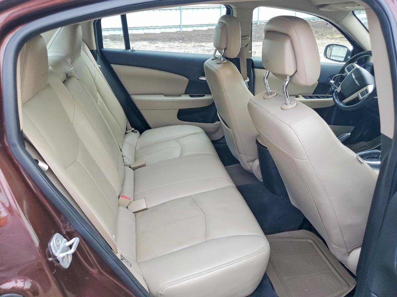 2012 Chrysler 200 Limited Бордовый vin: 1C3CCBCB6CN303843