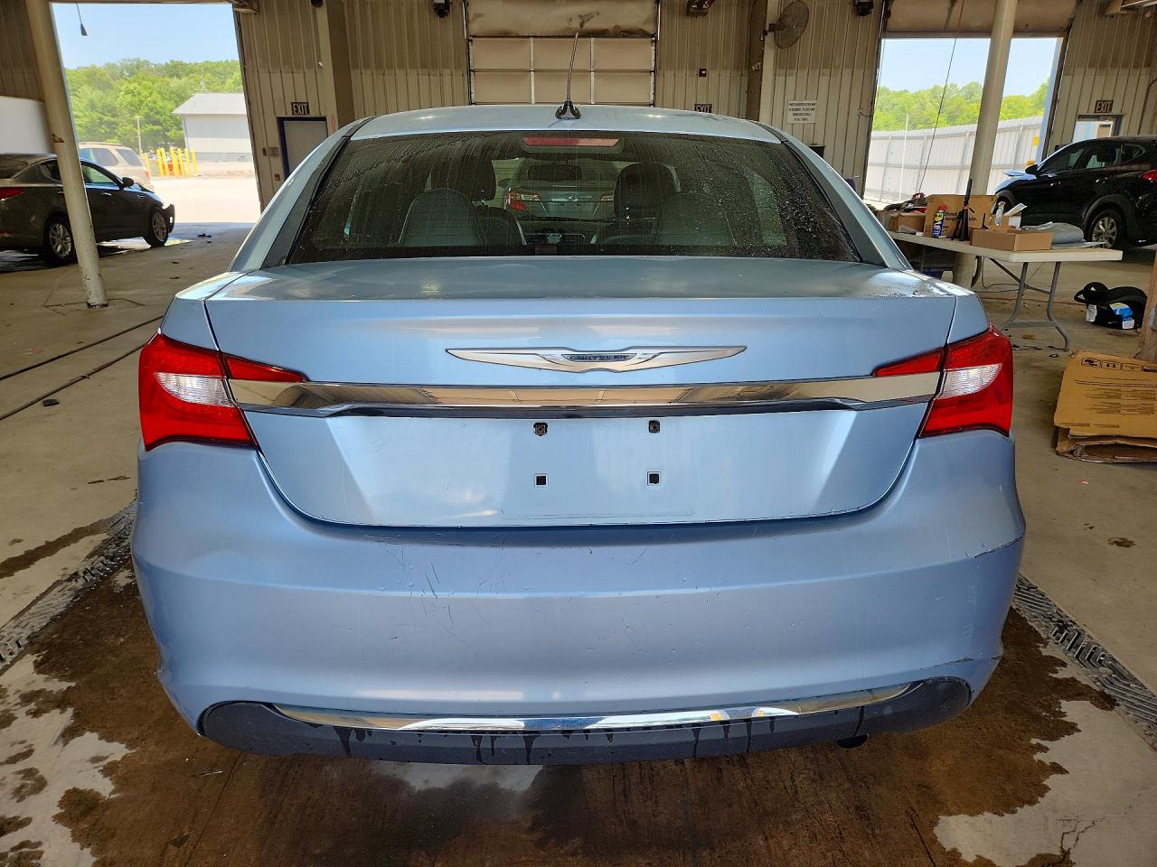 2012 Chrysler 200 Limited Blue vin: 1C3CCBCB7CN162510