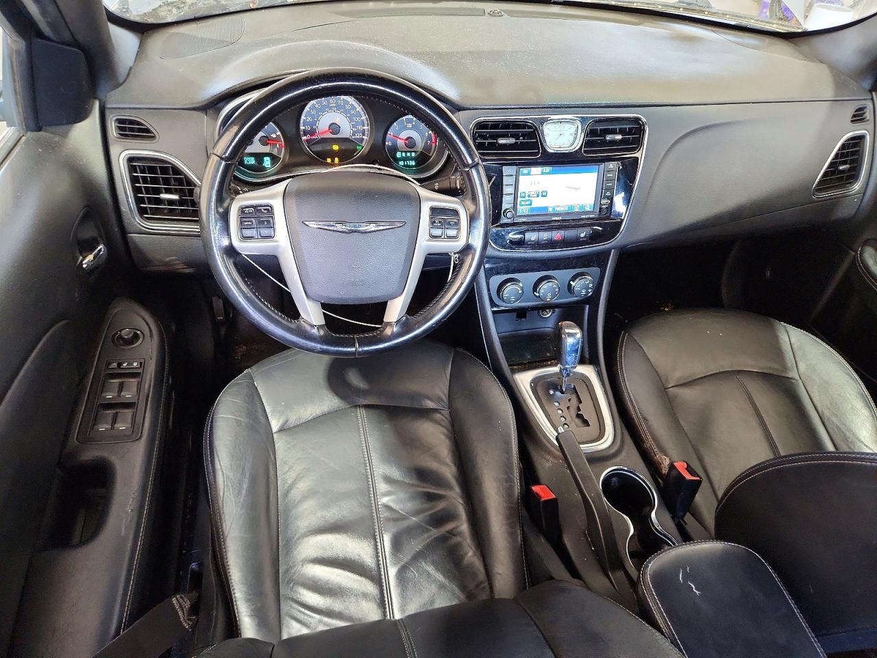 2012 Chrysler 200 Limited Blue vin: 1C3CCBCB7CN162510