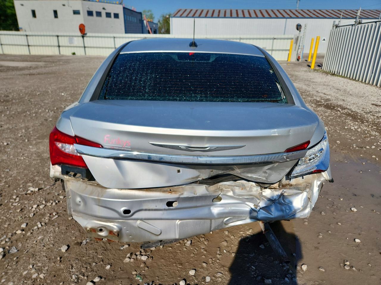 2012 Chrysler 200 Silver vin: 1C3CCBCB9CN164887