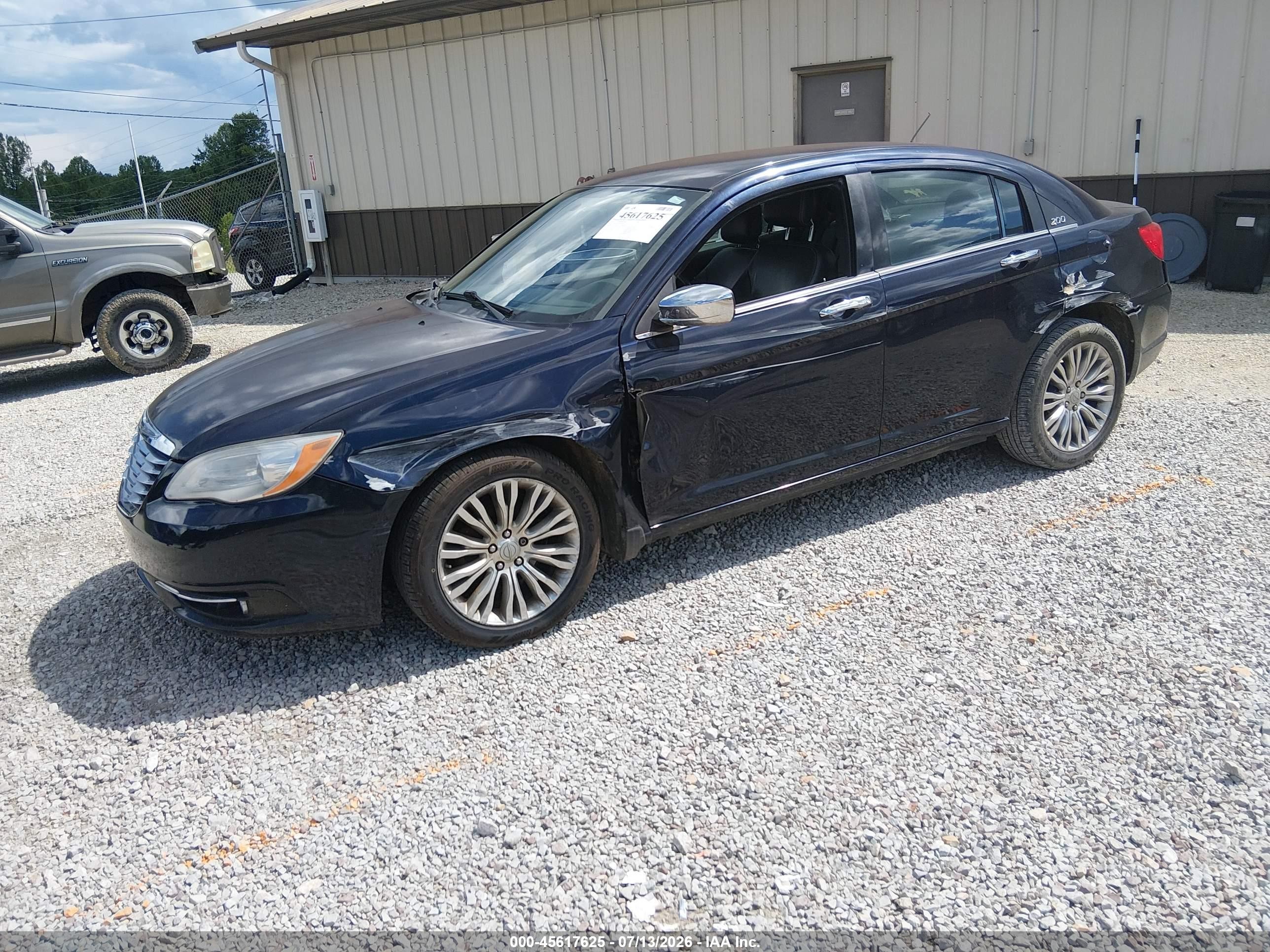 2012 Chrysler 200 Limited Black vin: 1C3CCBCG0CN326773