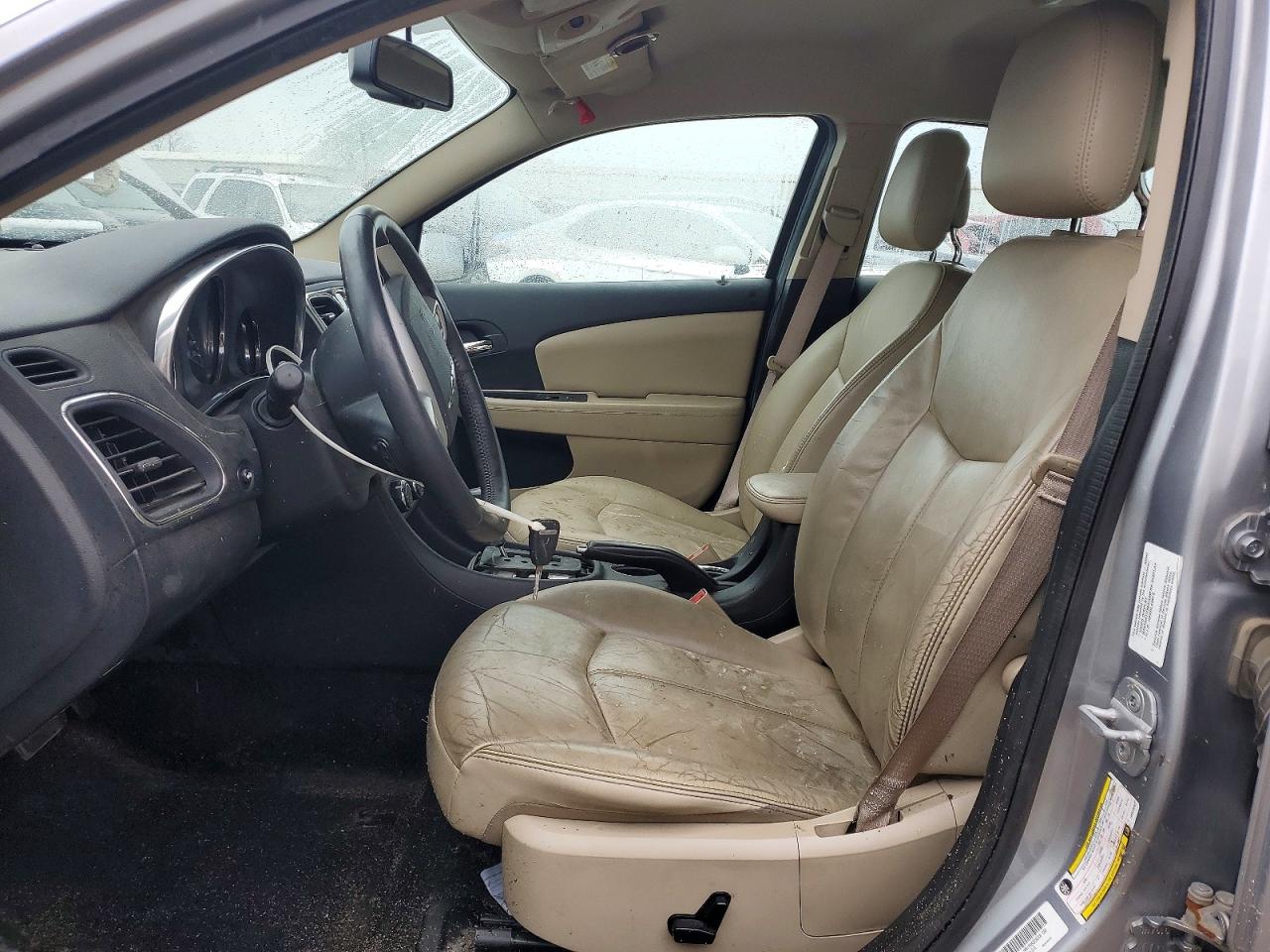 2013 Chrysler 200 Limited Silver vin: 1C3CCBCG0DN526053