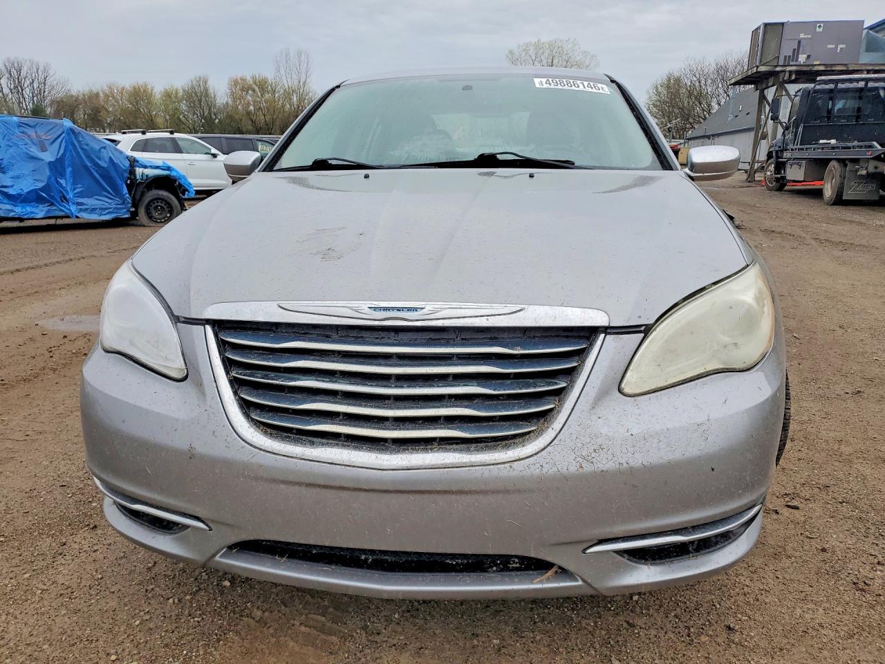 2013 Chrysler 200 Limited Silver vin: 1C3CCBCG0DN526053