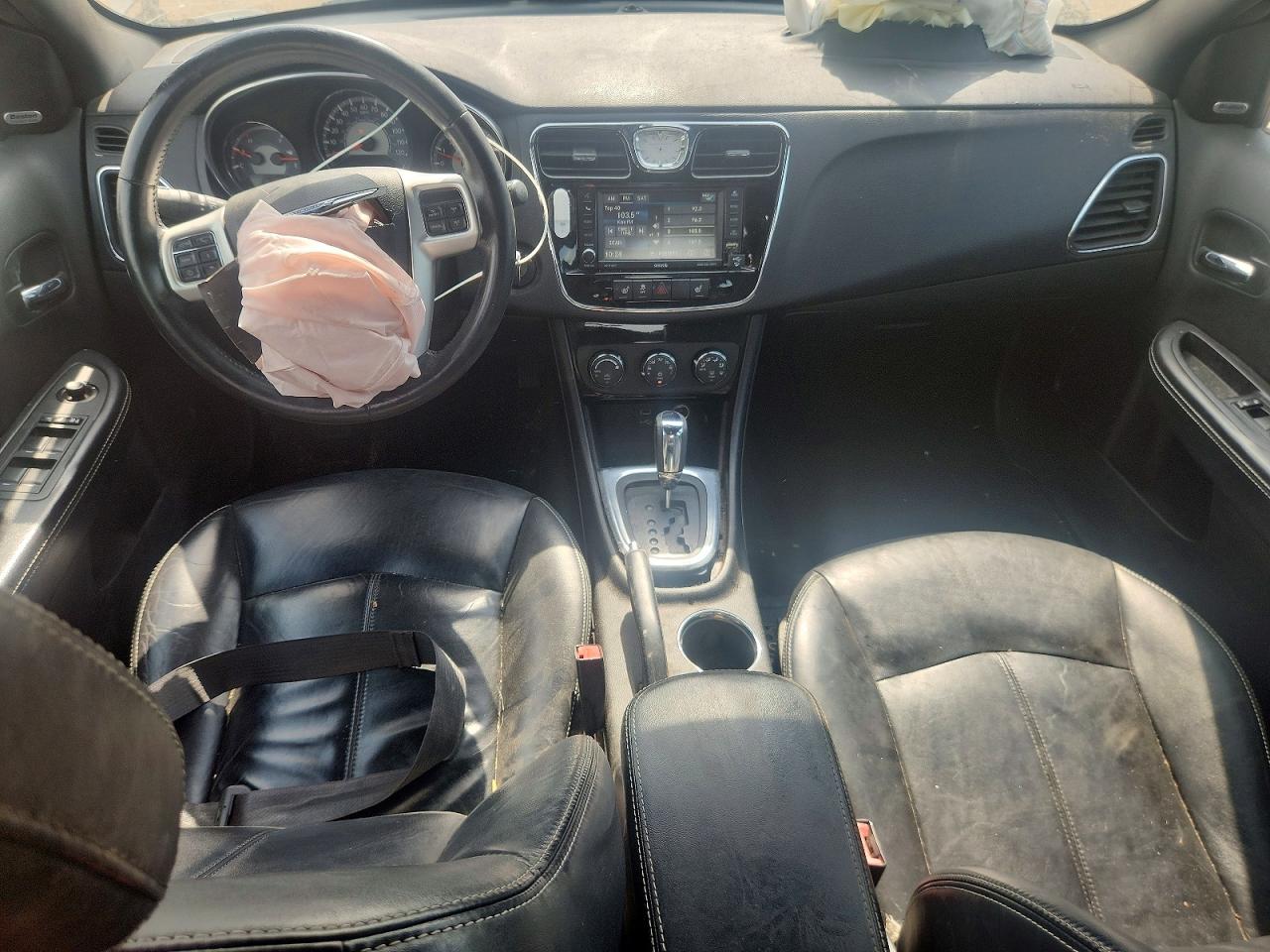 2014 Chrysler 200 Limited Silver vin: 1C3CCBCG0EN134501