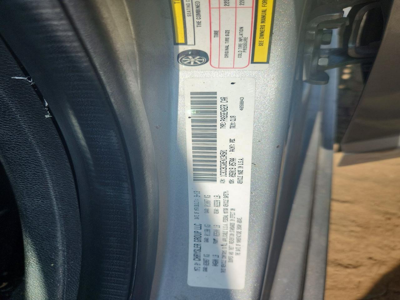 2014 Chrysler 200 Limited Silver vin: 1C3CCBCG0EN134501