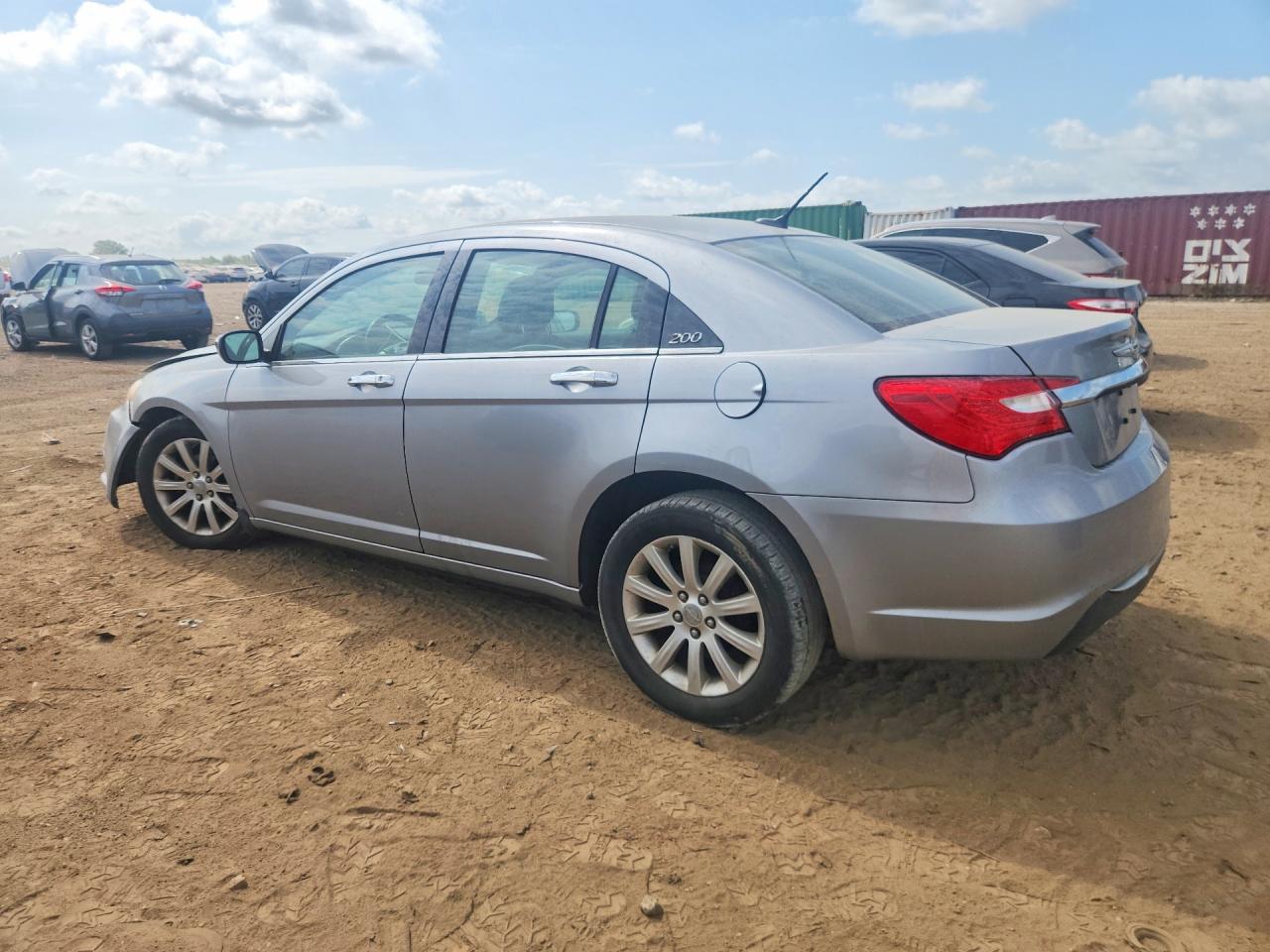 2014 Chrysler 200 Limited Silver vin: 1C3CCBCG0EN134501
