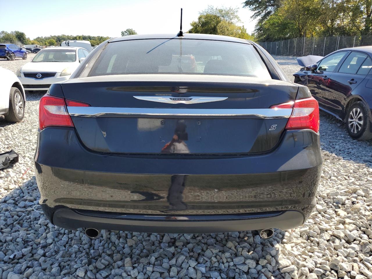 2014 Chrysler 200 Limited Black vin: 1C3CCBCG0EN193290