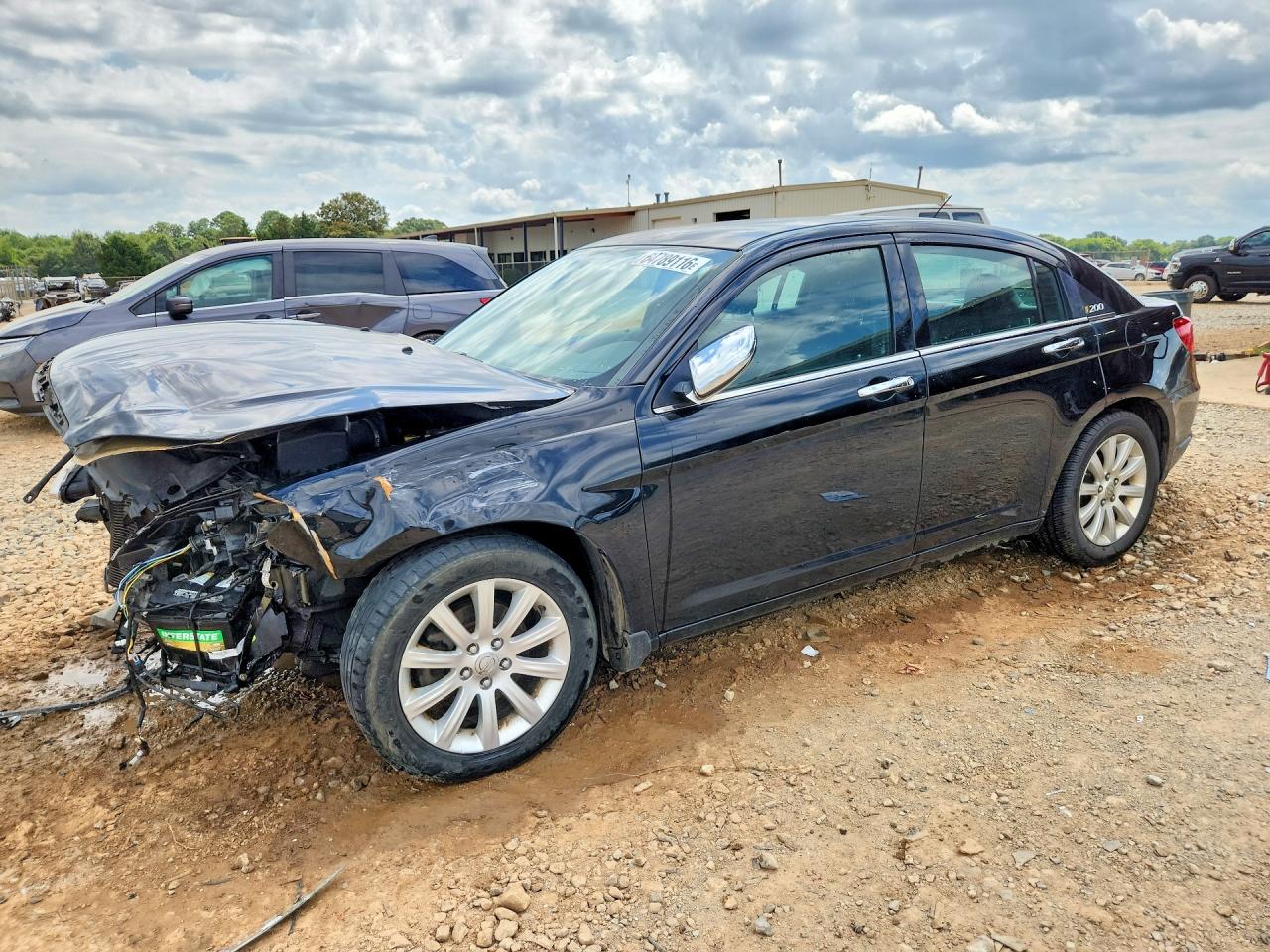 2013 Chrysler 200 Limited Black vin: 1C3CCBCG1DN569557