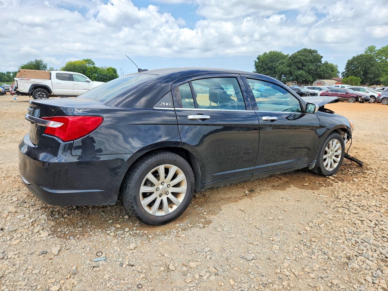 2013 Chrysler 200 Limited Черный vin: 1C3CCBCG1DN569557