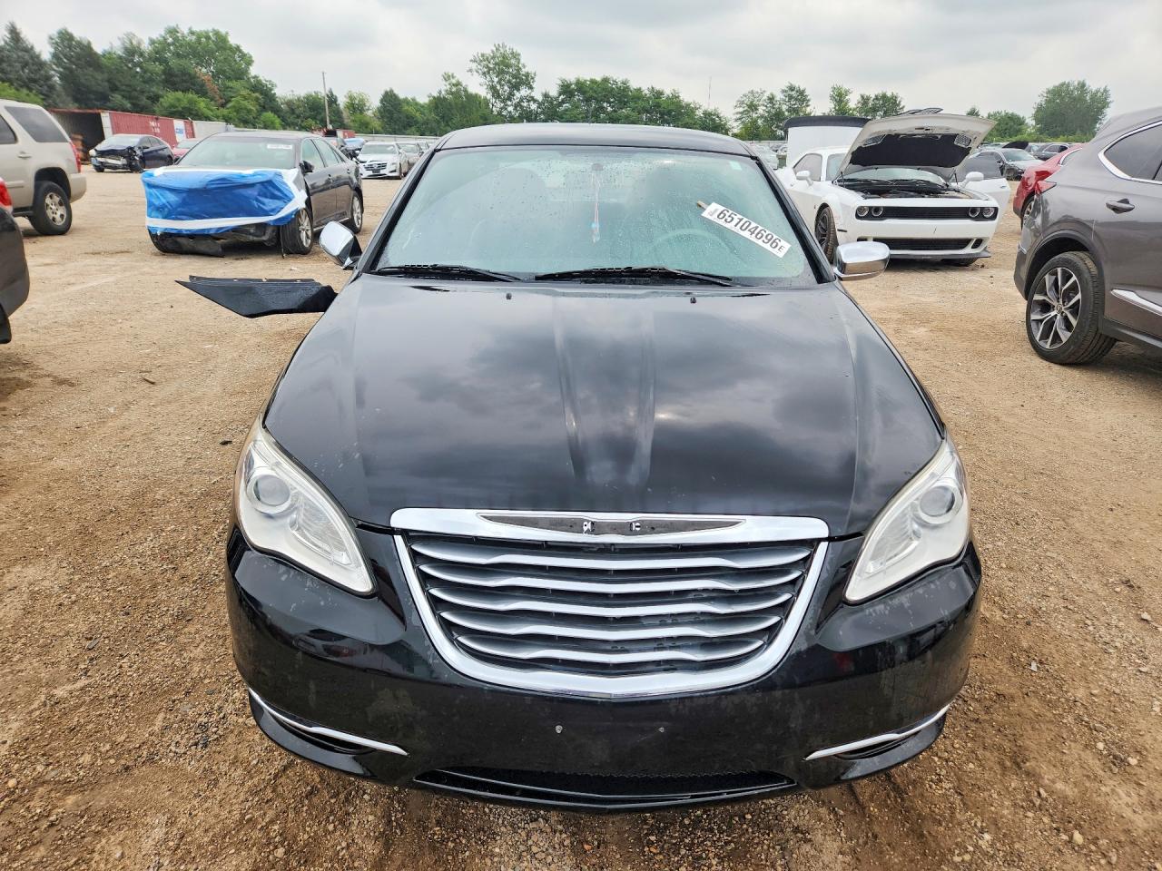 2013 Chrysler 200 Limited Черный vin: 1C3CCBCG1DN712216