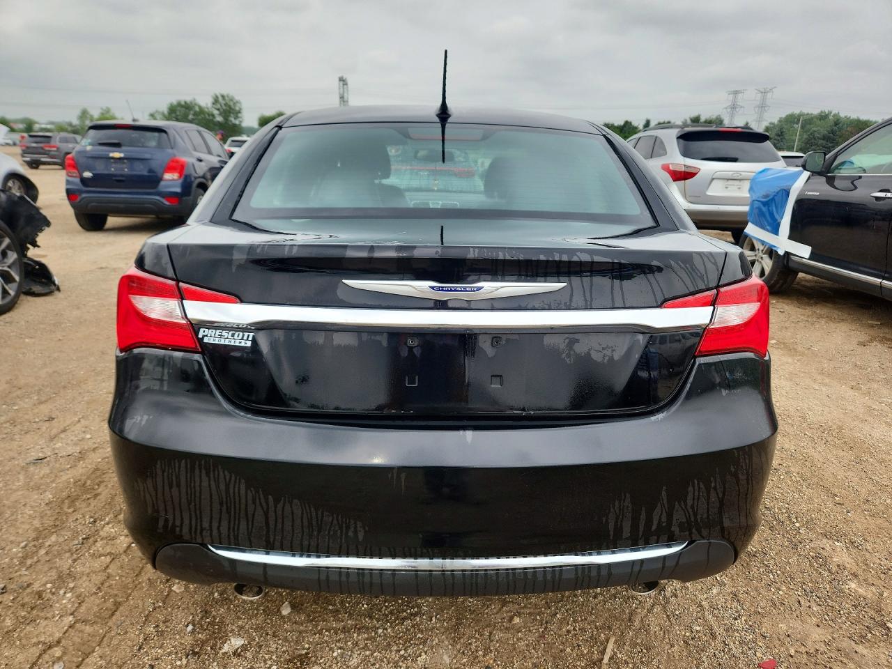 2013 Chrysler 200 Limited Черный vin: 1C3CCBCG1DN712216
