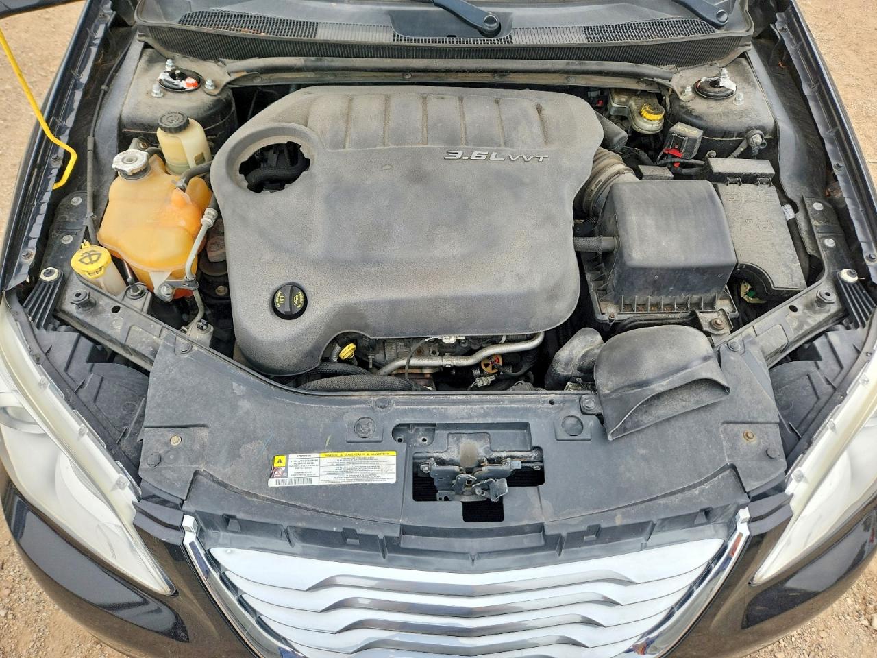 2013 Chrysler 200 Limited Черный vin: 1C3CCBCG1DN712216