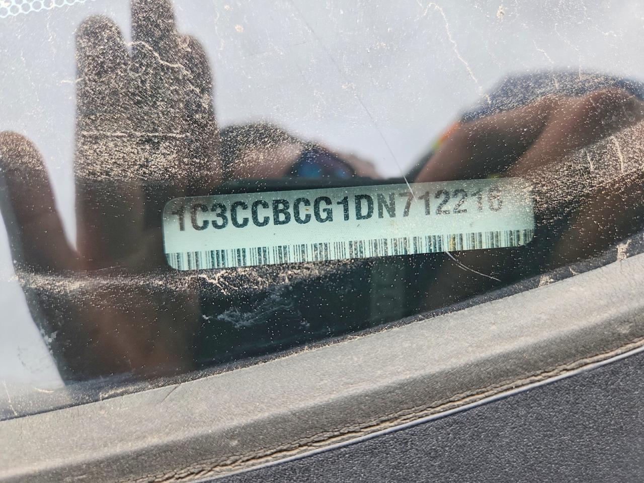 2013 Chrysler 200 Limited Черный vin: 1C3CCBCG1DN712216