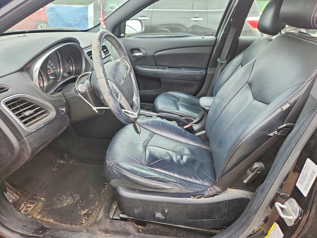 2013 Chrysler 200 Limited Черный vin: 1C3CCBCG1DN712216